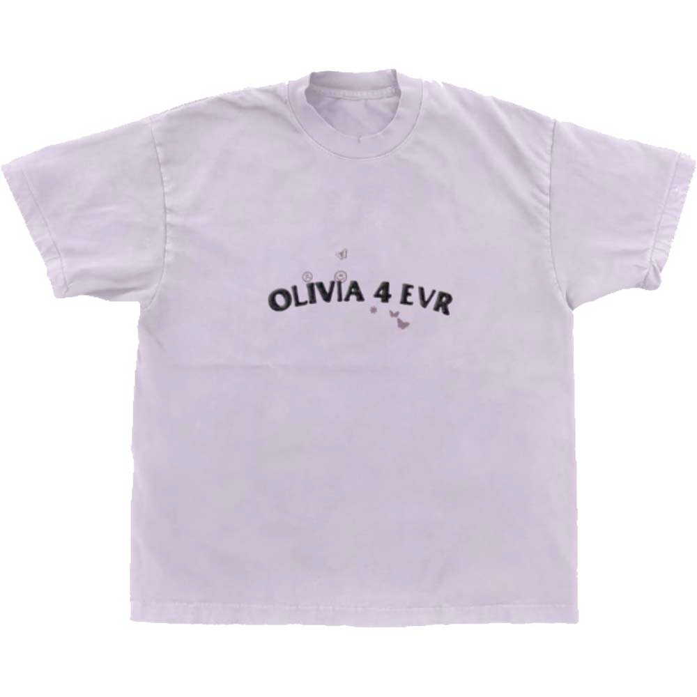 Olivia Rodrigo - Olivia 4 Evr Brutal Heren Tshirt - Paars